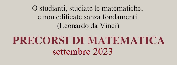 Precorsi 2023
