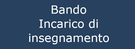 Bando per contratto di insegnamento