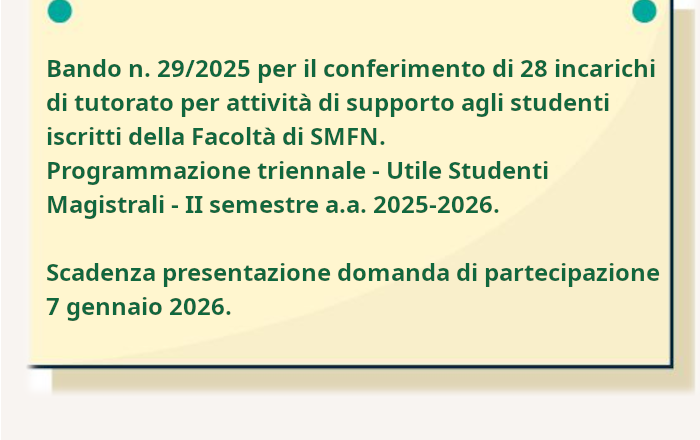 Bando n. 29/2025