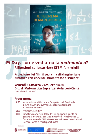  PI Day come vediamo la matematica? Una riflessione sulle carriere STEM femminili